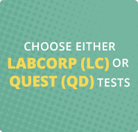 Choose Either Labcorp or Quest Tests