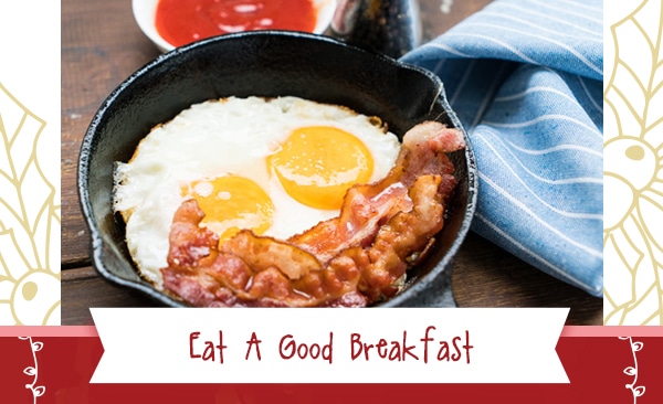 Healthy During The Holidays - Eat A Good Breakfast