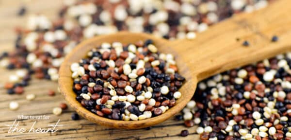 what to eat for the heart - quinoa