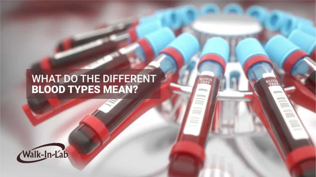 What Do The Different Blood Types Mean?