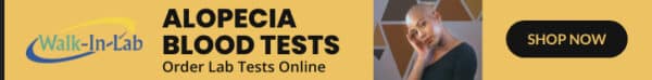 Alopecia blood tests banner