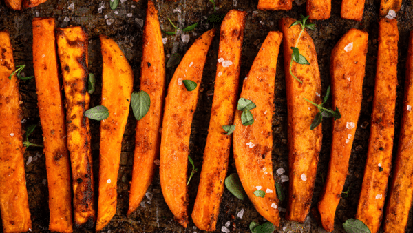 Eating Sweet Potatoes