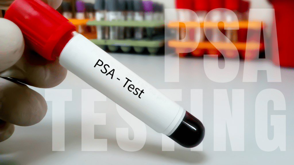 Image of PSA Blood Test from Walk-In Lab.