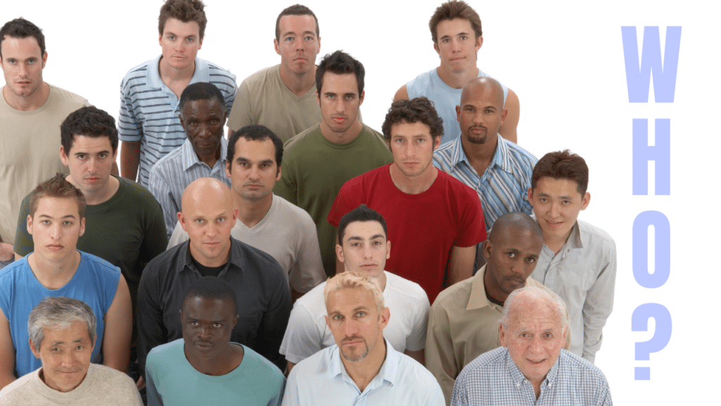 Image representing a groupm of men that might be at risk of elivated PSA and prostate related issues.