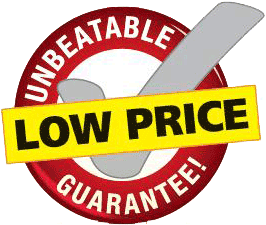Unbeatable Low Price Guarantee!