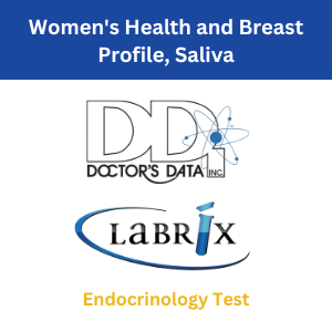 Walk-in-lab Lab Test: Women's Health and Breast Profile, Saliva - Doctor's Data Kit