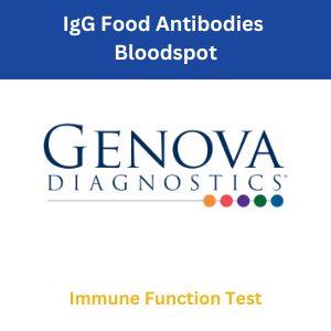 Walk-in-lab Lab Test: IgG Food Antibodies Bloodspot - Genova Test Kit